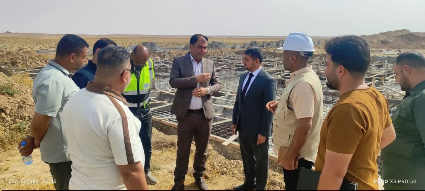 تنفيذاً لتوجيهات محافظ صلاح الدين.. مدير ناحية آشور يتابع مشروع المستشفى ويشرف على الحملات الخدمية