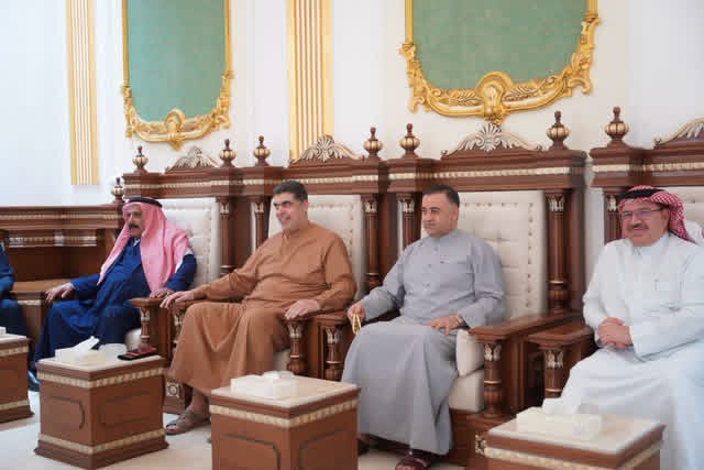 محافظ صلاح الدين يزور النائب عمار يوسف حمود في قضاء الضلوعية