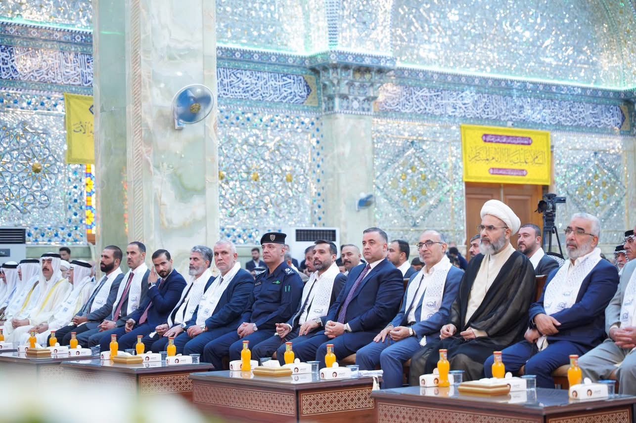 محافظ صلاح الدين يحضر افتتاح متحف العتبة العسكرية في سامراء