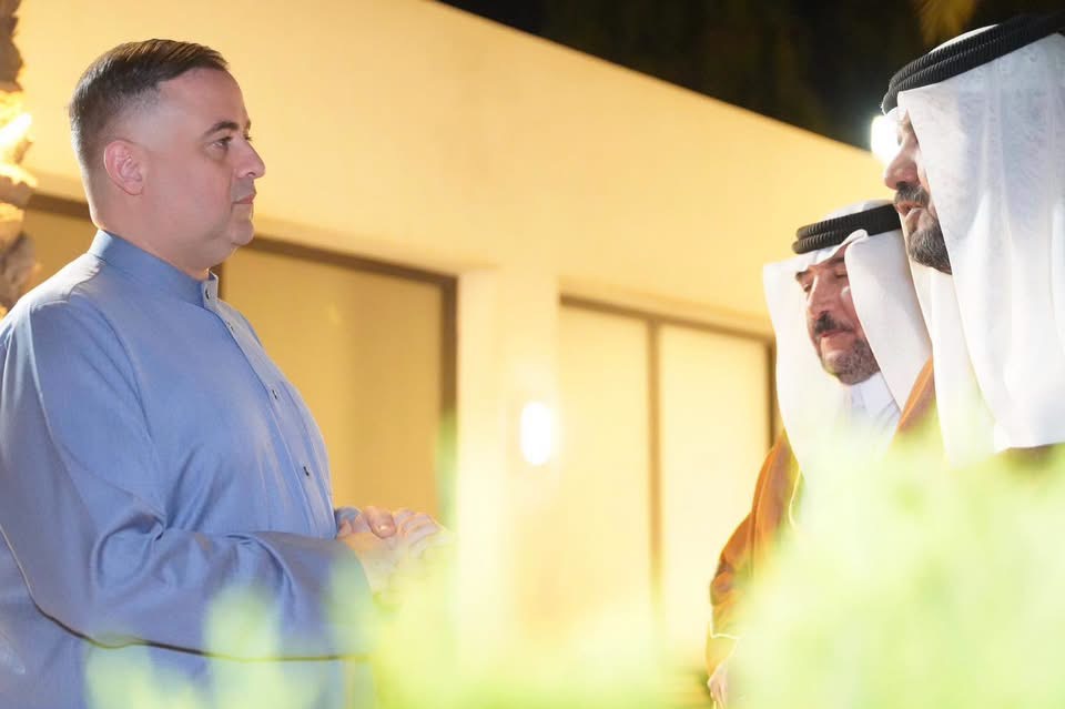 محافظ صلاح الدين يلتقي وفداً من شيوخ ووجهاء قضاء الشرقاط