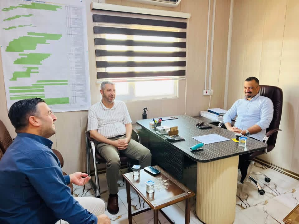 تنفيذًا لتوجيهات محافظ صلاح الدين.. معاون المحافظ للشؤون الفنية يتابع مشروع مقتربات جسر الجامعة