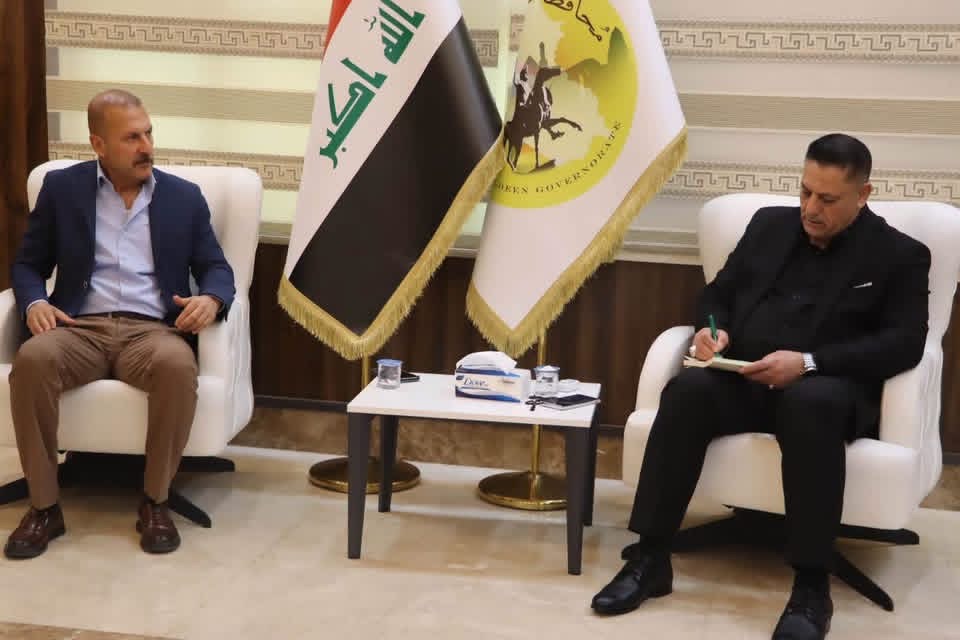 النائب الفني لمحافظ صلاح الدين يبحث مع اللجنة الدائمة لشؤون اللاجئين أطر التنسيق المشترك