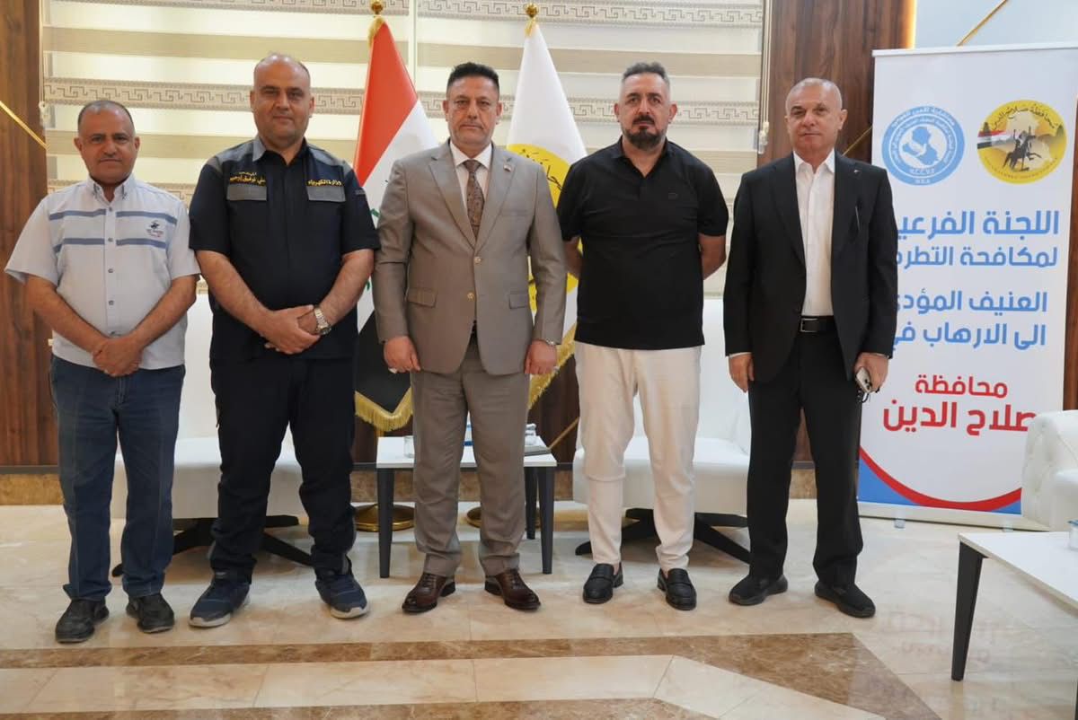تنفيذًا لتوجيهات محافظ صلاح الدين السيد هيثم الزهوان، التقى النائب الفني المهندس مفيد البلداوي لبحث مشروع إنشاء محطات للطاقة الشمسية بوصفها مصدرًا نظيفًا ومستدامًا للطاقة.