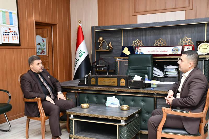 تنفيذًا لتوجيهات محافظ صلاح الدين السيد هيثم الزهوان، أجرى معاون المحافظ للشؤون الخدمية والإعمار السيد مصطفى سليمان حسين زيارة ميدانية إلى مديرية الطرق والجسور في محافظة كركوك، لمتابعة الإجراءات المتعلقة بمشروع جسر أقصو الجنوبي في قضاء طوز.
