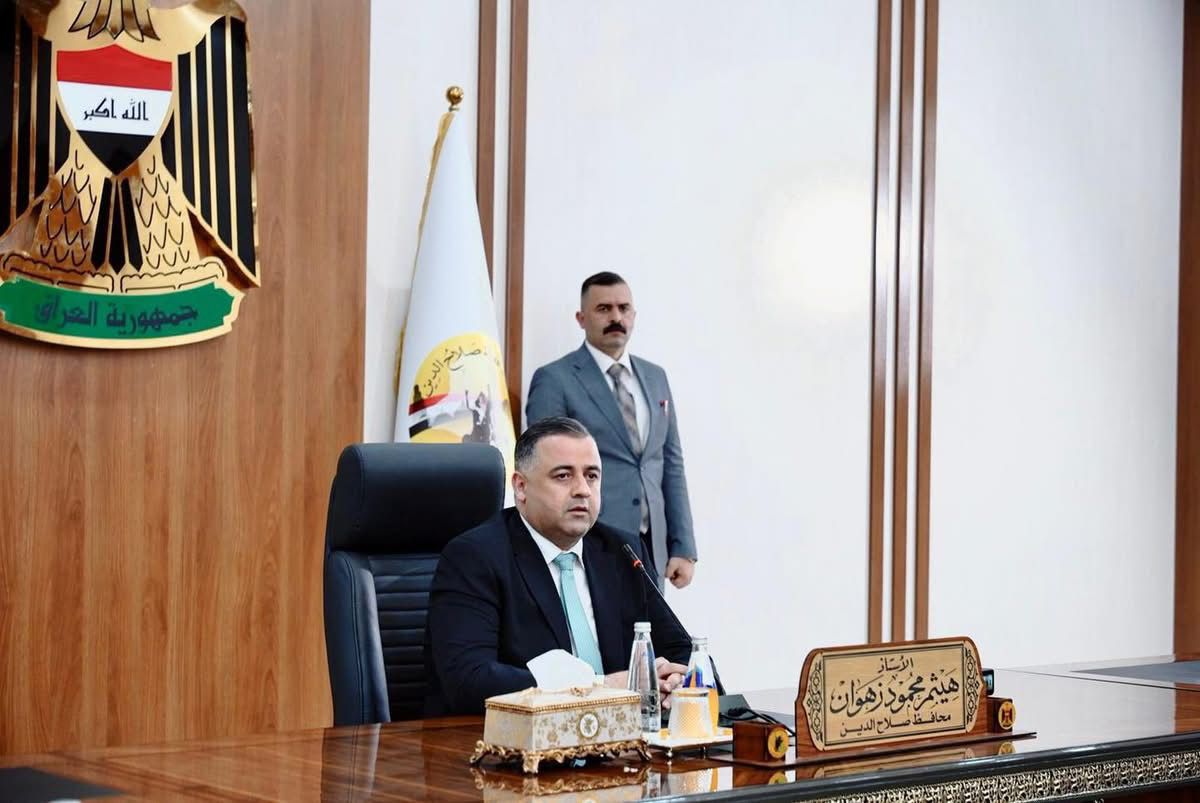 محافظ صلاح الدين، يستقبل ناشطي منظمات المجتمع المدني والفرق التطوعية، ويؤكد على أهمية العمل التكاملي لخدمة المجتمع.